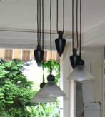 plafondlamp, Ophalen of Verzenden, Gebruikt, Glas