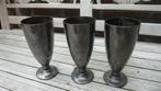 3 oude metalen Bert Mulee bekers, Ophalen of Verzenden