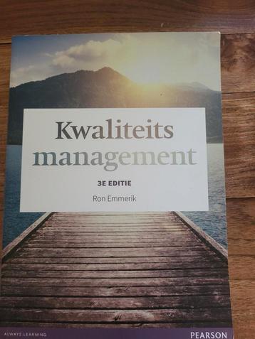 Kwaliteitsmanagement 3E editie beschikbaar voor biedingen