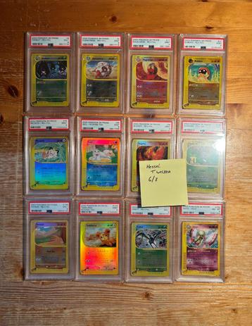 Pokemon Skyridge slabs PSA 9 beschikbaar voor biedingen