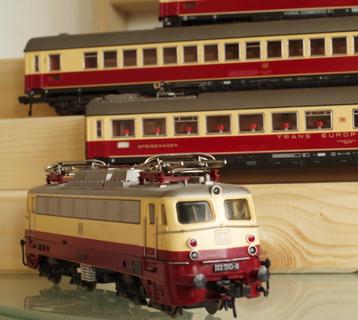 Fleischmann HO Treinset Trans Europ Express (TEE) met E112 beschikbaar voor biedingen