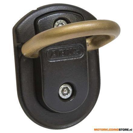 Abus WBA75 Grondanker, Zwart, Motoren, Kleding | Motorkleding, Nieuw met kaartje, Ophalen of Verzenden