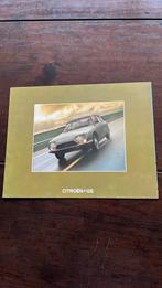 Citroen GS 1973, Boeken, Auto's | Folders en Tijdschriften, Ophalen of Verzenden, Zo goed als nieuw, Citroën