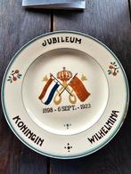 bord jubileum wilhelmina koningin 1898-1923, Antiek en Kunst, Antiek | Wandborden en Tegels, Ophalen of Verzenden