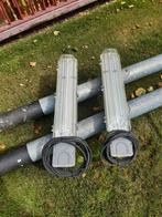 Lantarenpaal Lantaarnpaal Lichtmast 2 st. 7.5 Meter lang, Ophalen, Gebruikt, Staal, Industriepark 2a 9351PA leek