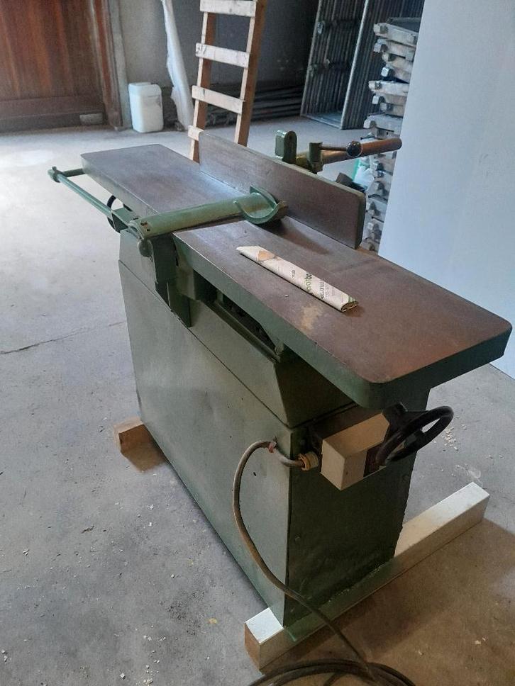 Vlakbank 380 volt, Doe-het-zelf en Verbouw, Schaafmachines, Gebruikt, Elektrisch, Ophalen