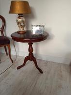 Mooi mahonie hout tafeltje, Ophalen, Zo goed als nieuw, Rechthoekig, Minder dan 55 cm