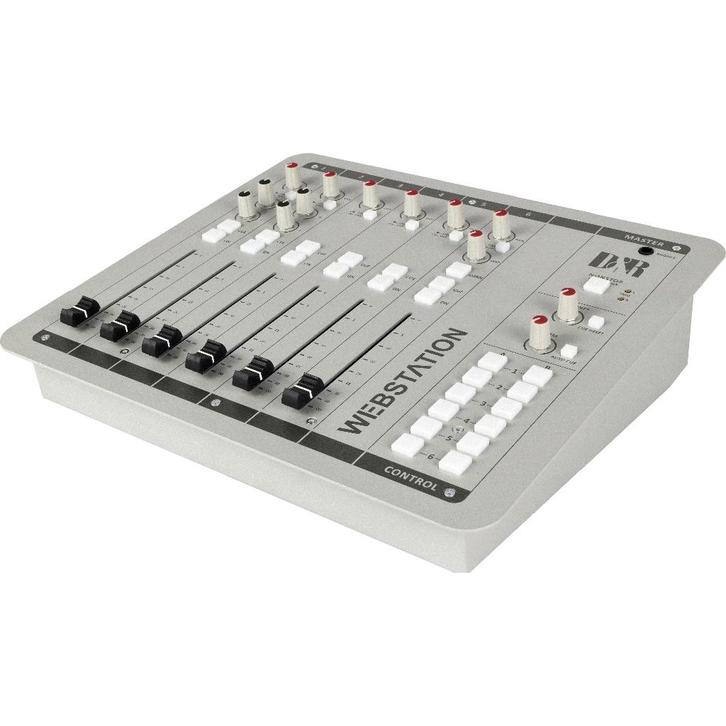 D&R Webstation, Muziek en Instrumenten, Mengpanelen, Zo goed als nieuw, 5 tot 10 kanalen, Microfooningang, Ophalen