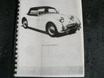 AUSTIN HEALEY KIKKEROOG FROGGEYE WERKPLAATSBOEK SPORTWAGEN, Ophalen of Verzenden