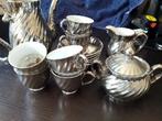 Servies zilver kleurig, Antiek en Kunst, Ophalen of Verzenden