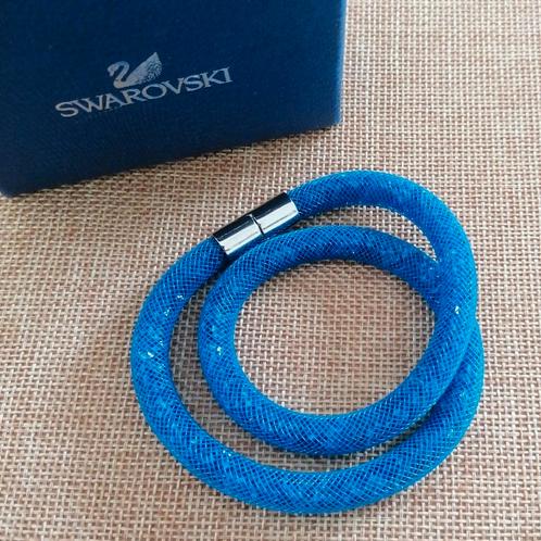 Swarovski Stardust,
Armband & ketting in 1, Maat S (39 cm, Verzamelen, Swarovski, Zo goed als nieuw, Sieraad of Horloge, Ophalen of Verzenden