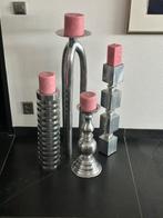 Set van 4 stuks kandelaars, Ophalen, Zo goed als nieuw, 50 tot 75 cm