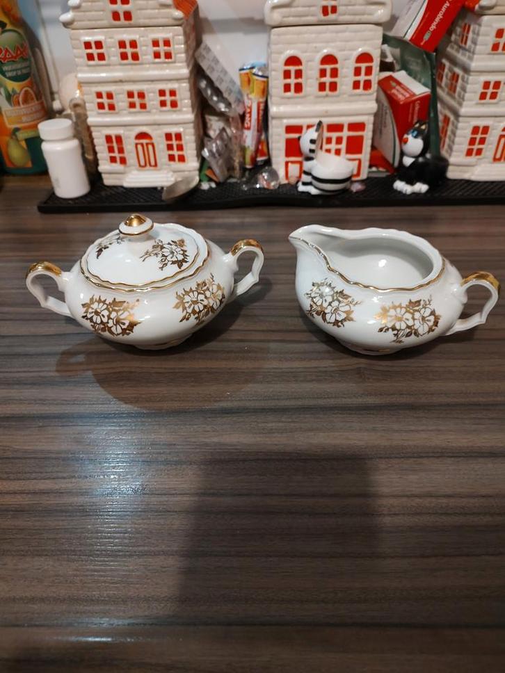 Epiag Czechoslovakia Roomstel - Vintage!, Huis en Inrichting, Keuken | Servies, Zo goed als nieuw, Overige typen, Overige stijlen