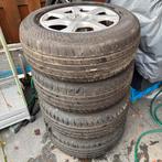 Audi Q5 Velgen 17 inch en Winterbanden 17 inch, Auto-onderdelen, Banden en Velgen, Ophalen, Gebruikt, 17 inch