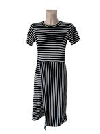 Mads Norgaard jurk S, Blauw, Ophalen of Verzenden, Zo goed als nieuw, Onder de knie