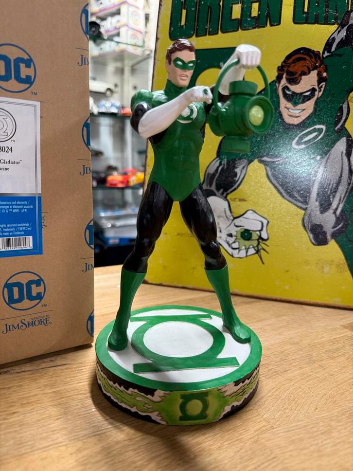 Green Lantern Emerald Gladiator Beeld DC Collectibles, Antiek en Kunst, Kunst | Beelden en Houtsnijwerken, Ophalen of Verzenden