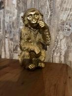 Light & Living aap goud 16,5 x 15 x 30 cm, Huis en Inrichting, Woonaccessoires | Overige, Ophalen of Verzenden, Zo goed als nieuw