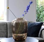 Fidrio Vaas  Taupe Smoke  M Hotel Chique, Huis en Inrichting, Ophalen, Overige kleuren, Nieuw, Glas