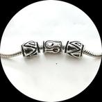 Tedora Fantasie 2x 515103 1x 515104 ook voor Pandora armband, Sieraden, Tassen en Uiterlijk, Bedels, Gebruikt, Ophalen of Verzenden