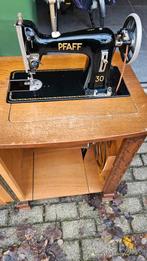 Antieke Pfaff naaimachine in kast, Antiek en Kunst, Ophalen of Verzenden