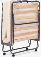 Inklapbaarbed 80x190, Eenpersoons, Zo goed als nieuw, 80 cm, 190 cm of minder