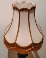 Oude Lampenkap 2 met Franjes, Gebruikt, 25 tot 50 cm, Crème, Vintage