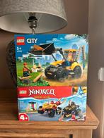 Lego city 60385 tractor en LEGO Ninjago 71789 nieuw, Nieuw, Ophalen of Verzenden, Lego, Losse stenen