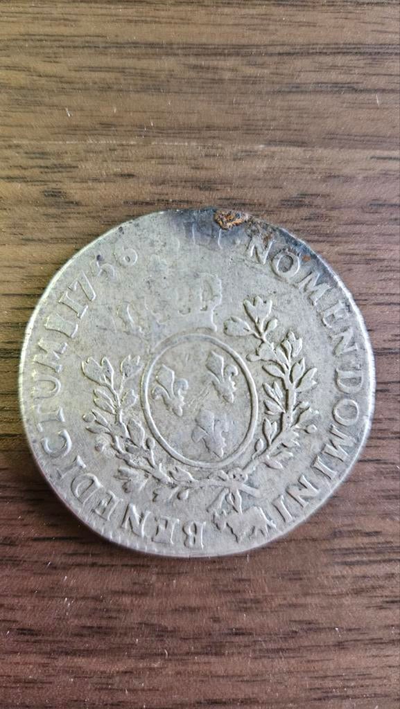 1 ecu frankrijk 1756, Ophalen of Verzenden