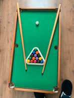 Kinder tafel poolbiljart afm. 90,5 X 51 cm, Sport en Fitness, Biljarten en Poolen, Ophalen, Gebruikt, Pooltafel