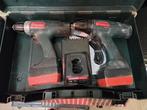 Metabo 2x accuboormachine en een accu werklamp, Doe-het-zelf en Verbouw, Gereedschap | Boormachines, Ophalen of Verzenden, Gebruikt