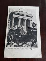 Rijtoer  KONINGIN WILHELMINA MET PRINS HENDRIK, Ophalen of Verzenden, Gebruikt, Nederland, Kaart, Foto of Prent