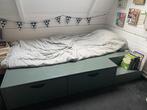 Bed vt wonen stage groen, Ophalen, Eenpersoons, Zo goed als nieuw, 80 cm