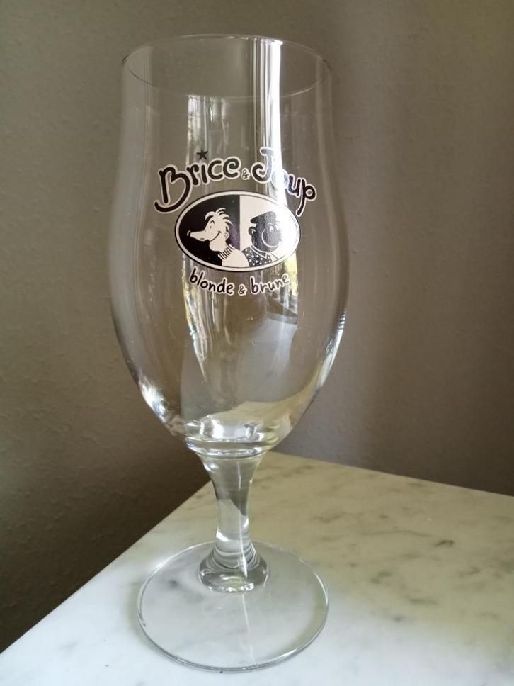 6 Brice/Joup Bierglazen - 33cl, Verzamelen, Biermerken, Zo goed als nieuw, Glas of Glazen, Overige merken, Ophalen of Verzenden