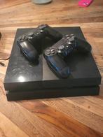Playstation 4 met 2 controllers, Spelcomputers en Games, Spelcomputers | Sony PlayStation 4, Met 2 controllers, Ophalen of Verzenden