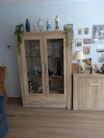 Dressoir en buffetkast combinatie, Glas, 150 tot 200 cm, Ophalen of Verzenden, Zo goed als nieuw