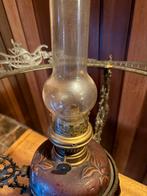 Antieke olielamp met katrolsysteem, Antiek en Kunst, Ophalen