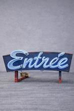 ENTREE neon reclame - verlichting, Verzamelen, Ophalen, Zo goed als nieuw, Lichtbak of (neon) lamp