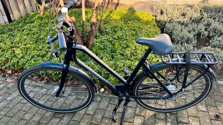 Cortina Foss dames unisex universe blue matt D50 7 versnel., Fietsen en Brommers, Fietsen | Dames | Sportfietsen en Toerfietsen