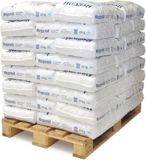 Pallet Regenit onthardingszout (1000KG), Witgoed en Apparatuur, Waterontharders, Nieuw, Waterontharder met zout, Ophalen of Verzenden