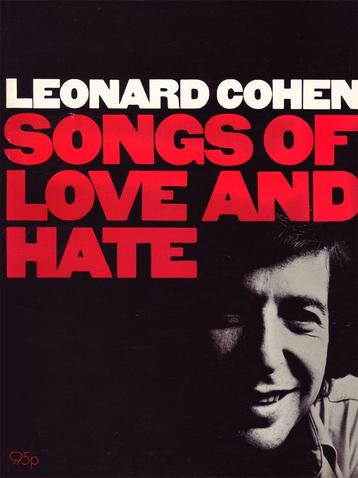 piano, vocal, guitar-Leonard Cohen : Songs Of Love And Hate beschikbaar voor biedingen