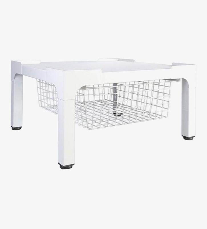 Wasmachine Verhoger met Draadmand - Wit, Witgoed en Apparatuur, Onderdelen en Toebehoren, Nieuw, Ophalen of Verzenden