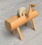 Mini slijpsteen / polijstschijf 40 mm in houten frame, Ophalen of Verzenden