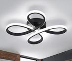 Moderne LED Plafondlamp - Zwart, Ophalen of Verzenden, Nieuw, Zwart
