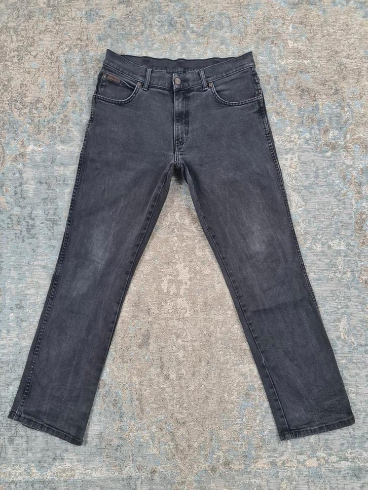 Wrangler TEXAS STRETCH W32 L30 Straight STRETCH Bronno3230, Kleding | Heren, Spijkerbroeken en Jeans, Zo goed als nieuw, W32 (confectie 46) of kleiner