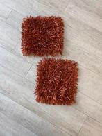 Kussenhoes - Bruin / terra kleur - Vierkant, Huis en Inrichting, Woonaccessoires | Kussens, Ophalen of Verzenden, Zo goed als nieuw