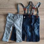 3 spijkerbroekjes Hema maat 68, Kinderen en Baby's, Ophalen, Broekje, Zo goed als nieuw, Hema