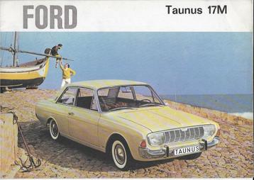 Ford 17M brochure 1964 auto (FD03) beschikbaar voor biedingen