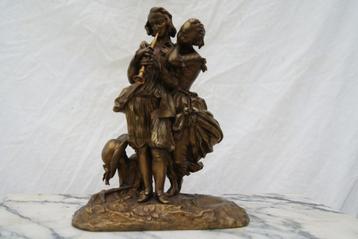 Verliefd stel  ( Brons beschikbaar voor biedingen