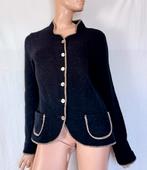 GEORG MAIER Handmade Vest , WOL, Verzenden, Zo goed als nieuw, Maat 42/44 (L), Zwart