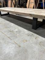 Salon of bijzet tafel van steenschotten, Metaal, Nieuw, Minder dan 50 cm, Rechthoekig